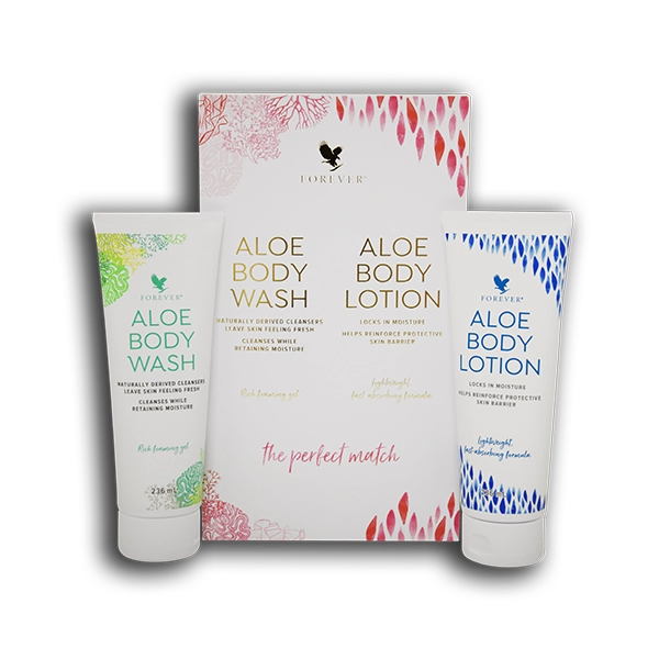 Oltre la salute Aloe body wash e body lotion